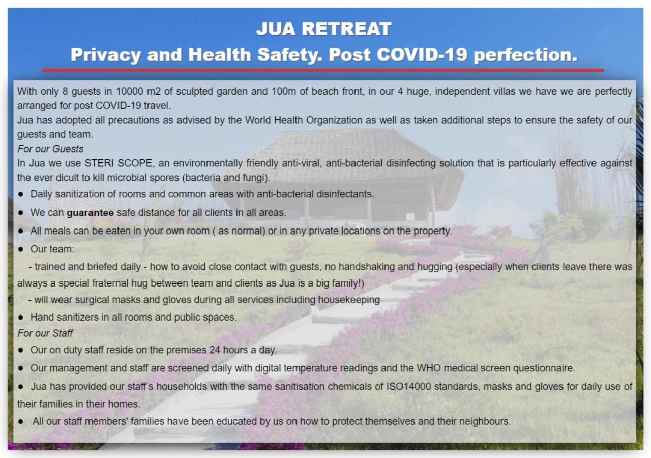 Jua Retreat Hotel Michamvi Eksteriør billede
